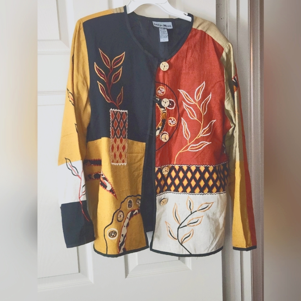 Indigo Moon /Multi color/ Jacket/ Size L